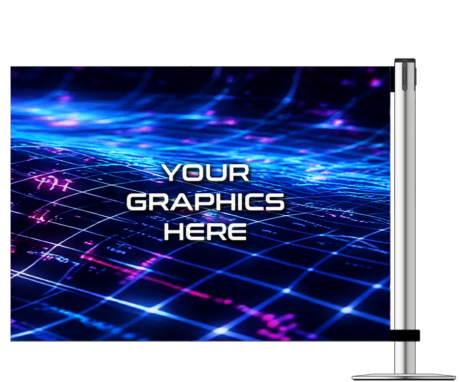 Banner For Webbing Post