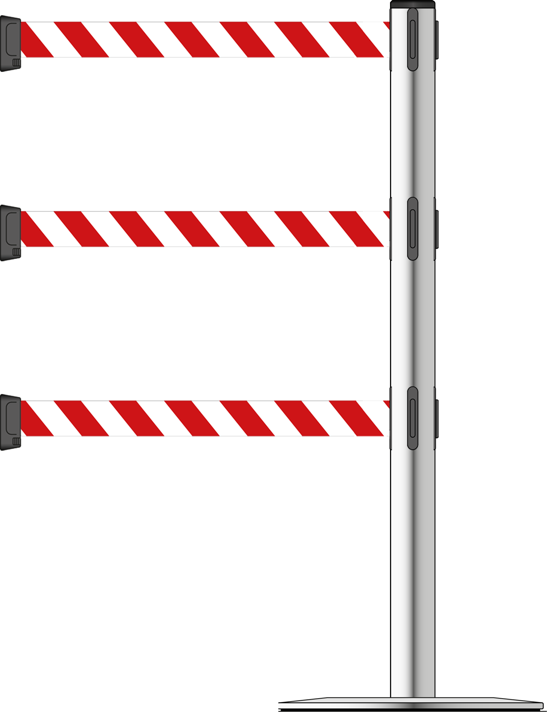 Stainless Steel Wall mount: H1000mm (Copy)