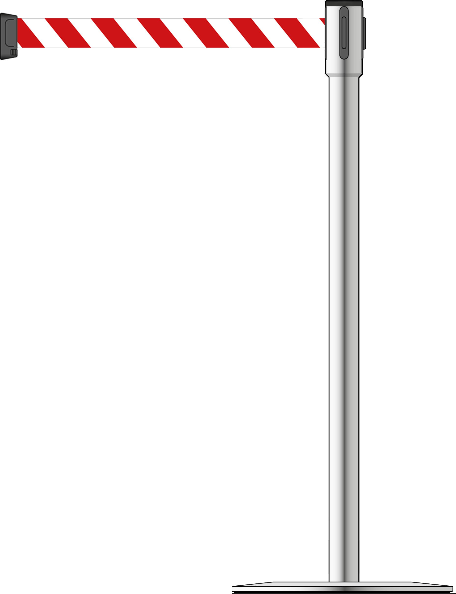 Stainless Steel Wall mount: H1000mm (Copy)