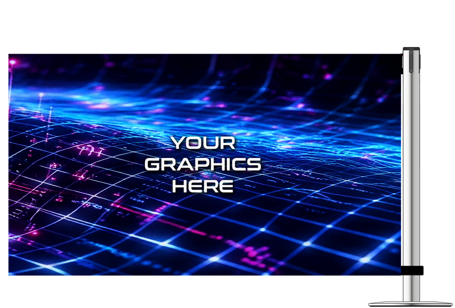 Banner For Webbing Post